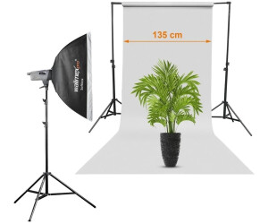 Walimex pro Hintergrundkarton 1,35 x 10 m weiß, robuster Fotohintergrund aus Karton, Fotoleinwand als Backdrop für Fotostudio, reflexfrei, strapazierfähig, ideal für Produktfotografie Walimex pro Hintergrundkarton 1,35 x 10 m weiß, robuster Fotohintergrund aus Karton, Fotoleinwand als Backdrop für Fotostudio, reflexfrei, strapazierfähig, ideal für Produktfotografie