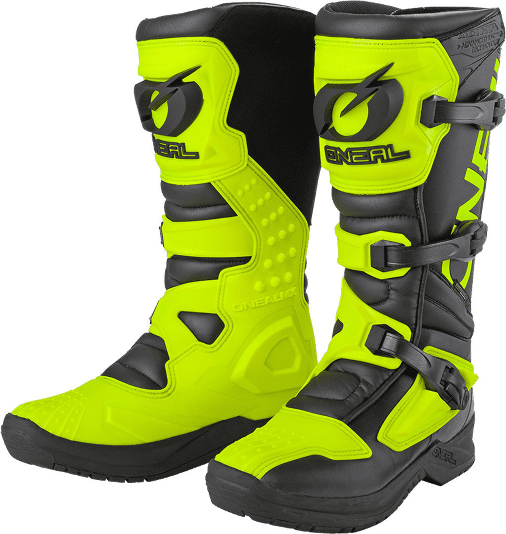 Photos - Motorcycle Boots ONeal O'Neal O'Neal RSX Boot yellow/black 