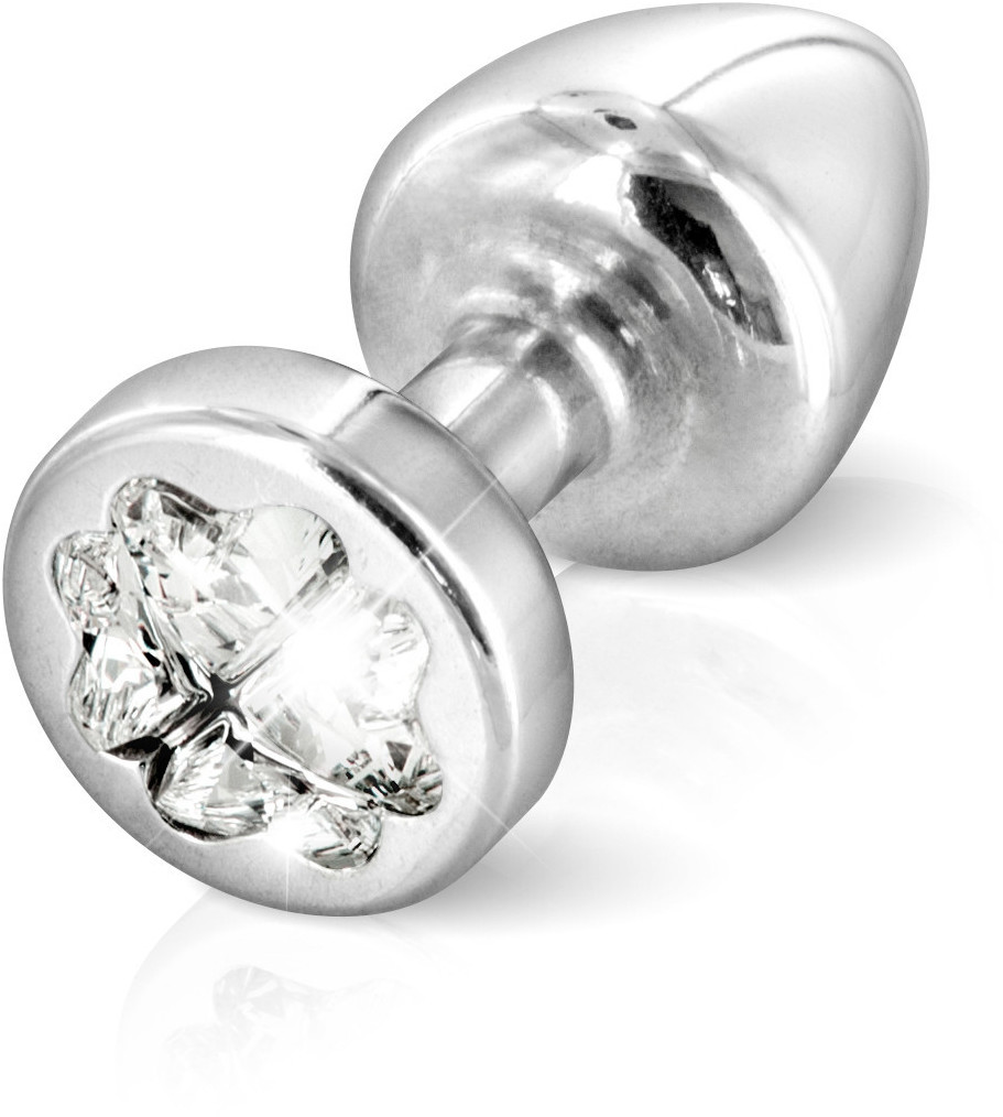 Diogol Anni R Butt Plug Clover 25mm silver