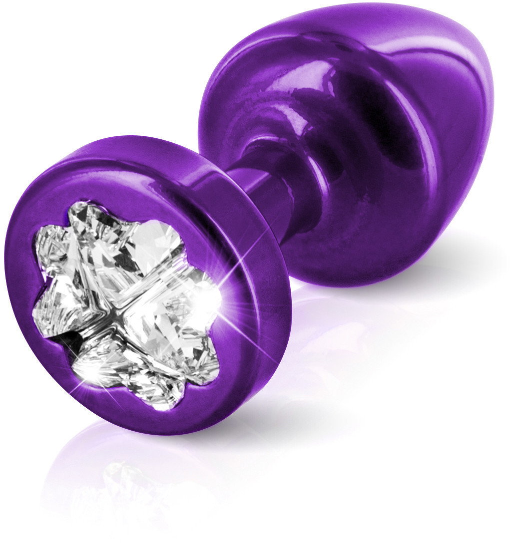 Diogol Anni R Butt Plug Clover 25mm purple