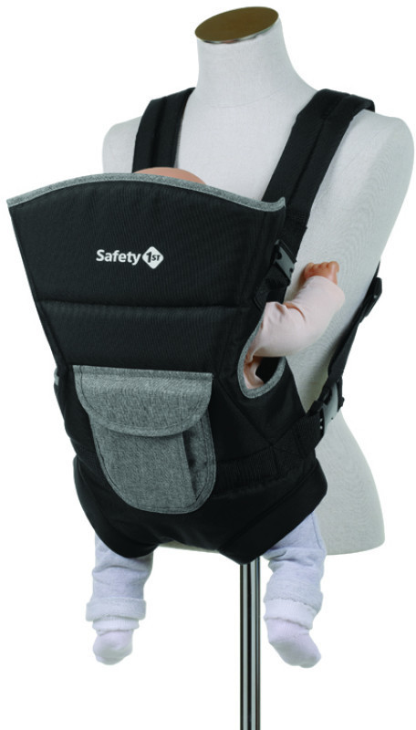 Safety 1st Porte bébé ventral Youmi Black Chic