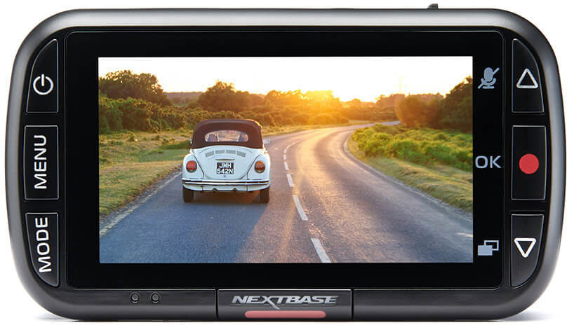 Nextbase Nextbase 222 Caméra embarquée compacte sans fil 2,5 HD 1080p pour  tableau de bord de voiture, mode stationnement Intellegent, enregistrement  en boucle, noir : : Électronique