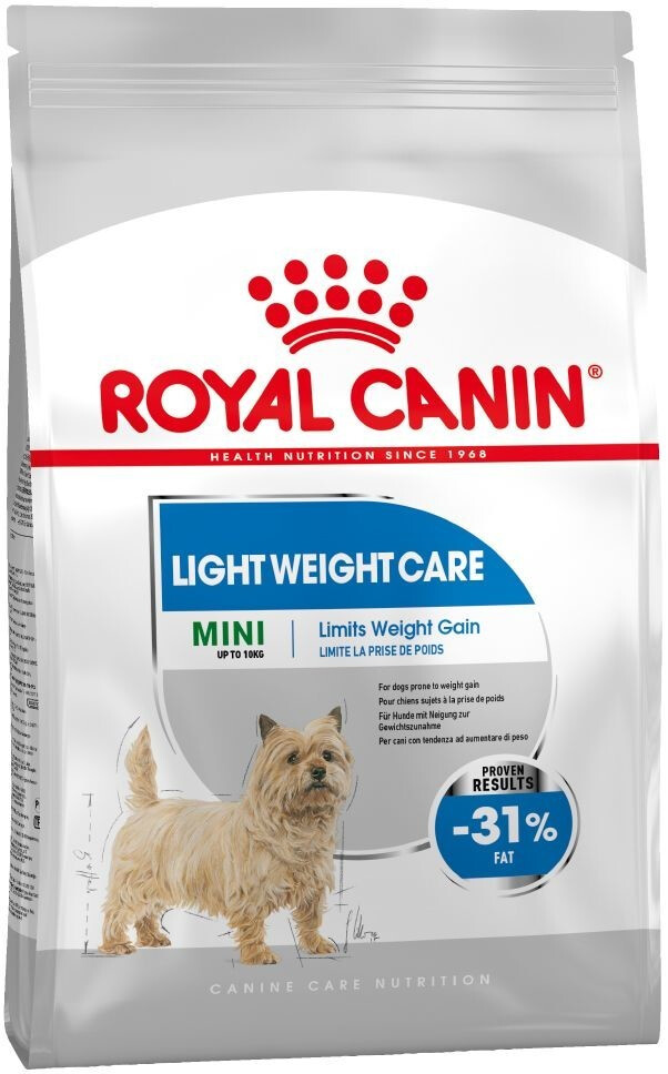 Royal Canin Mini Light Weight Care Hunde Trockenfutter ab 7 19 Preisvergleich bei idealo