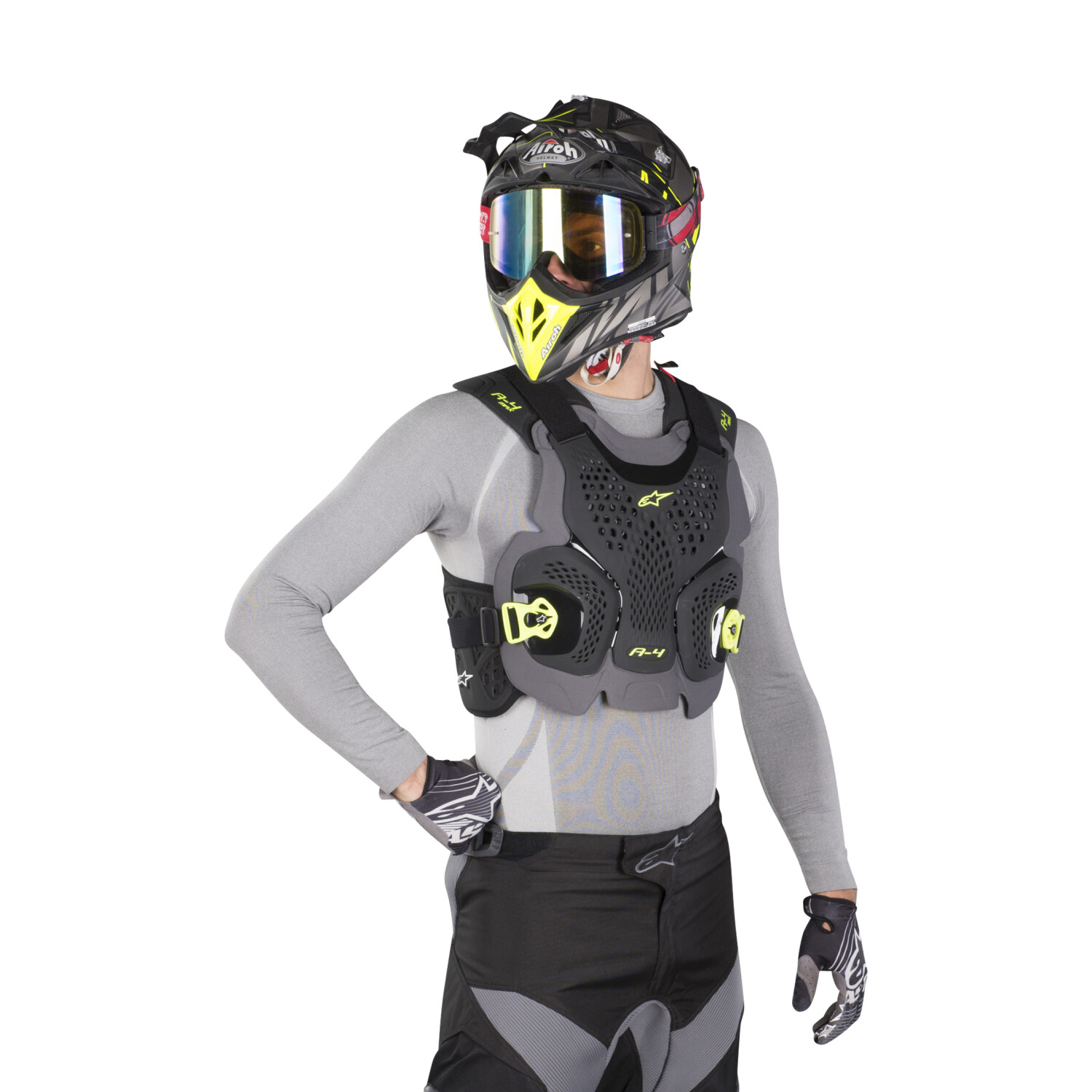 Alpinestars A-4 Max - black/yellow