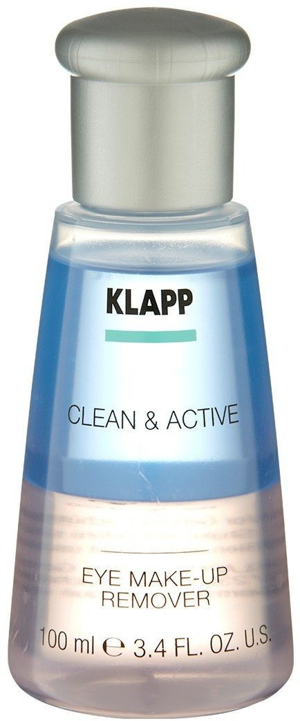 Klapp Clean & Active Eye Make-up Remover (100ml)