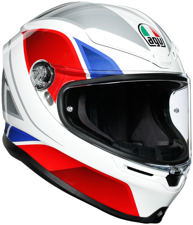 AGV K6 Max Vision Multi Hypen White/Red/Blue