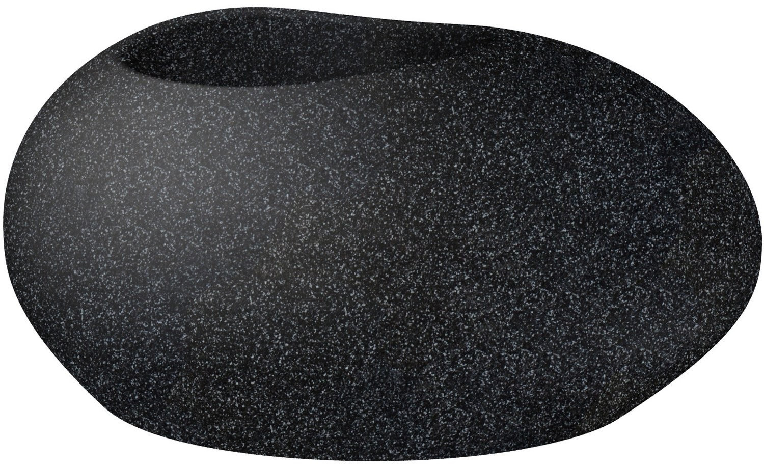 Scheurich Flow 73 cm x 58 cm Stony Black