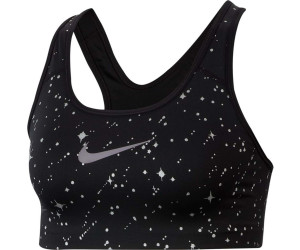 silver metallic sports bra