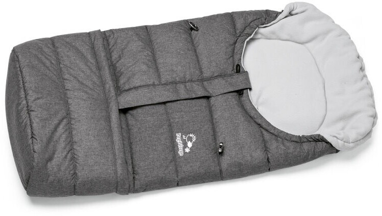 Duvet Vario Peg Perego Pour Poussette - Chaud, Léger, Réglable En 3 Longueurs, Transformable En Capuche - Couleur Gris