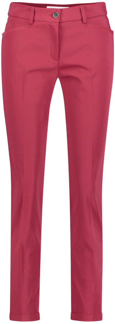 BRAX Maron Cotton Blend Slim Fit Pants (73-5407) cranberry