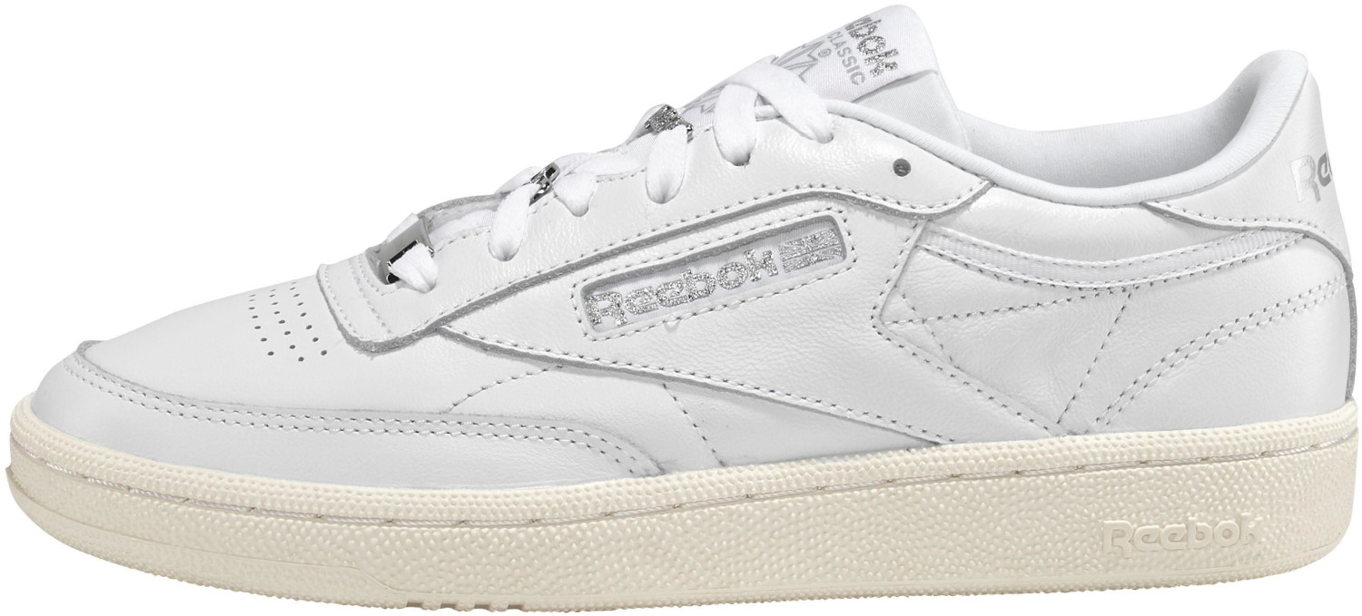 Reebok club c 85 silver metallic cheap