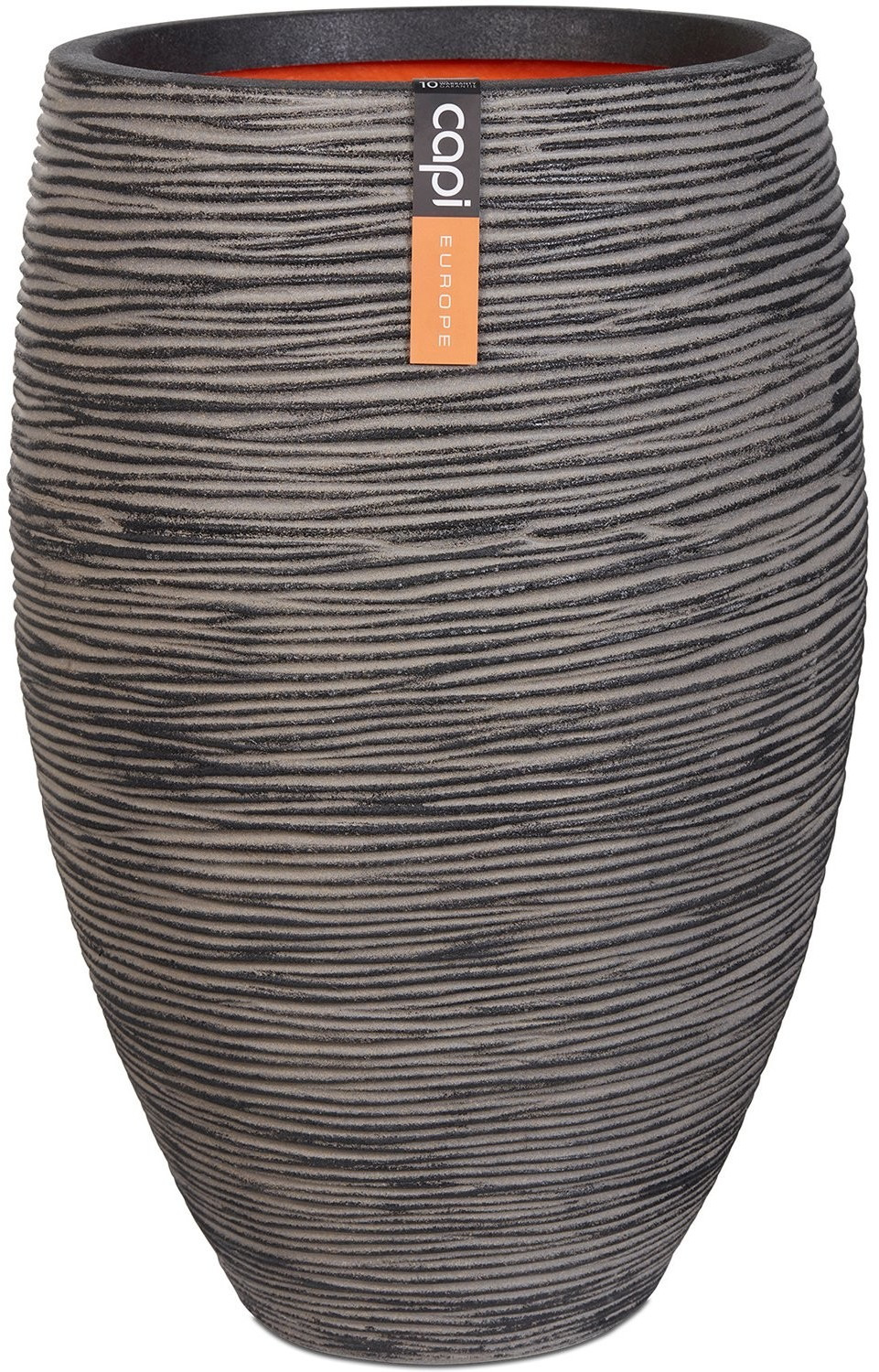 Capi Nature Rib Elegant Deluxe 40 x 60 cm Anthrazite