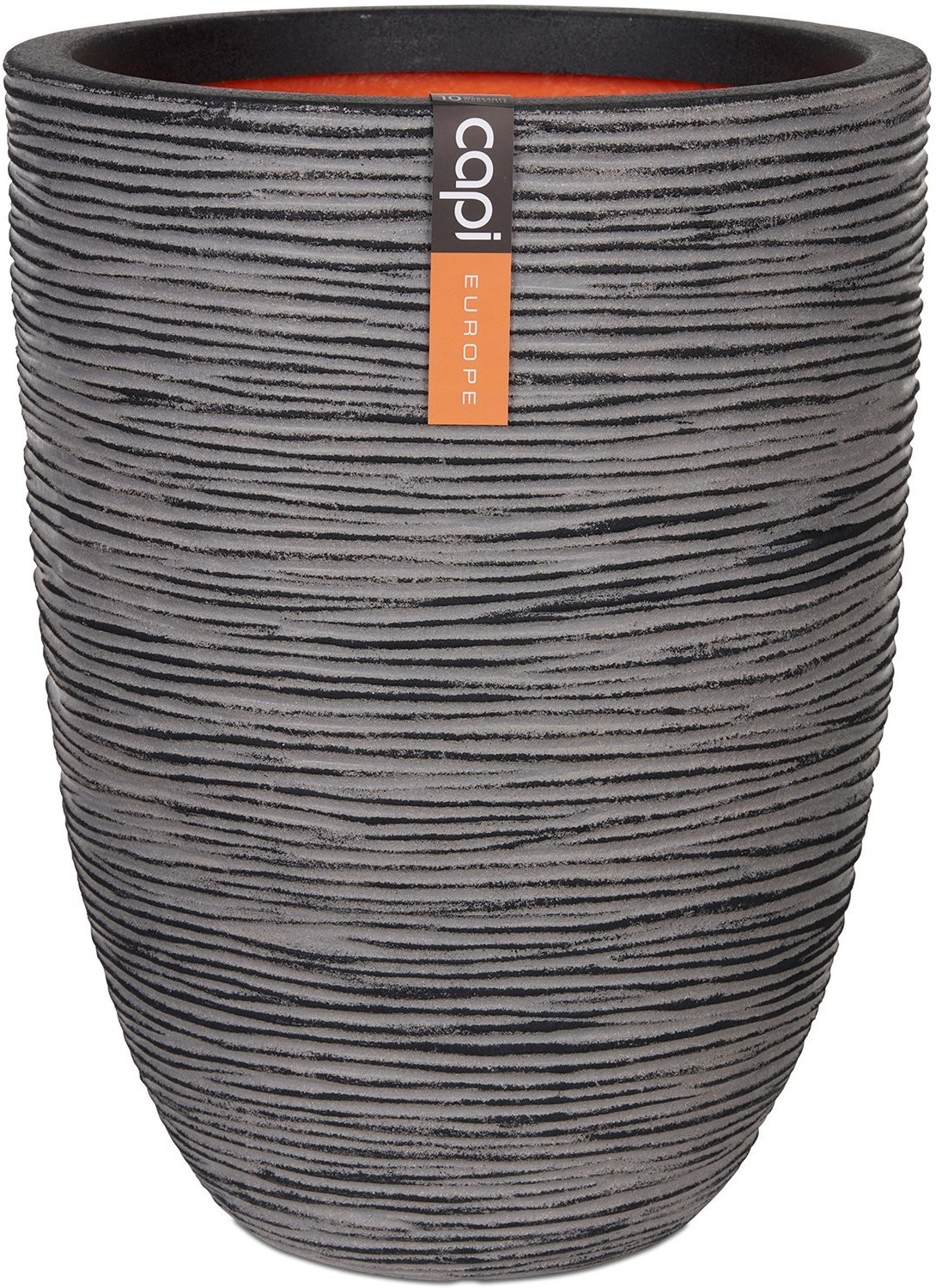 Capi Nature Rib Elegant Low 46 x 58 cm Anthrazite