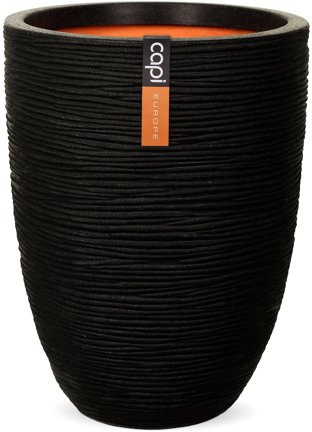 Capi Nature Rib Elegant Low 46 x 58 cm Black