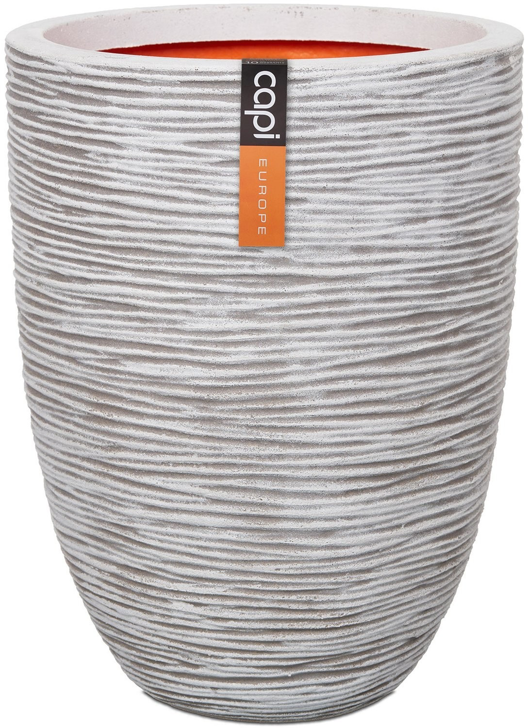 Capi Nature Rib Elegant Low 46 x 58 cm Ivory