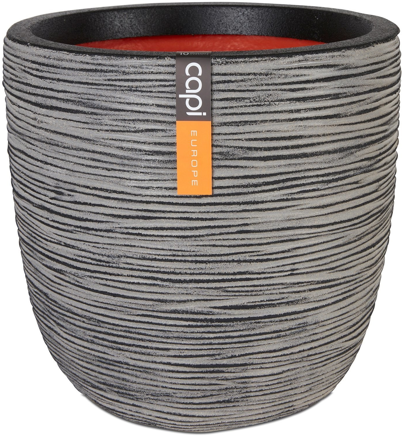 Capi Nature Rib Sphere 43 x 41 cm Anthrazite