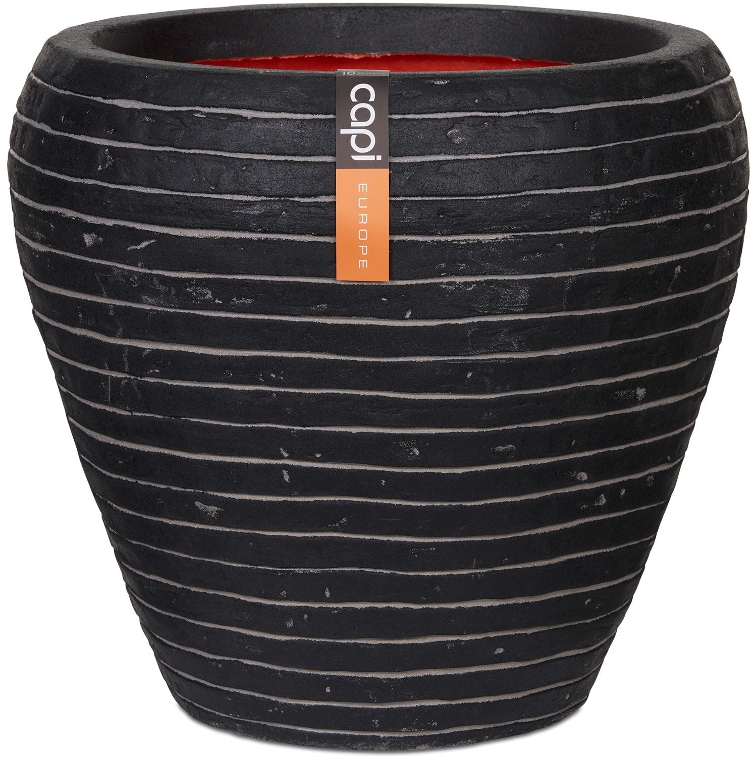 Capi Nature Row Conical Round 42 x 38 cm Anthrazite