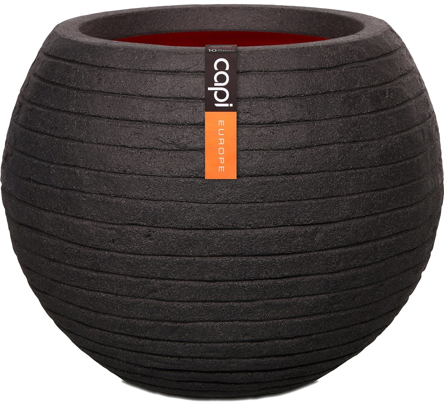 Capi Nature Row Sphere 40 x 32 cm Black