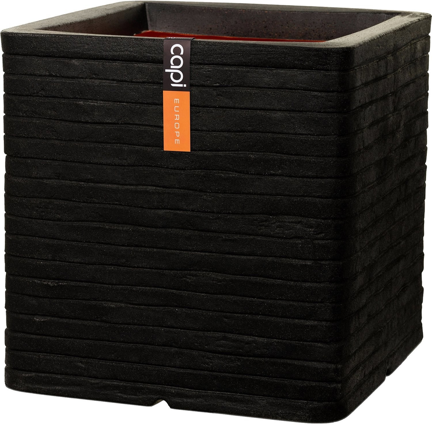 Capi Nature Row Square 40 x 40 x 40 cm Black