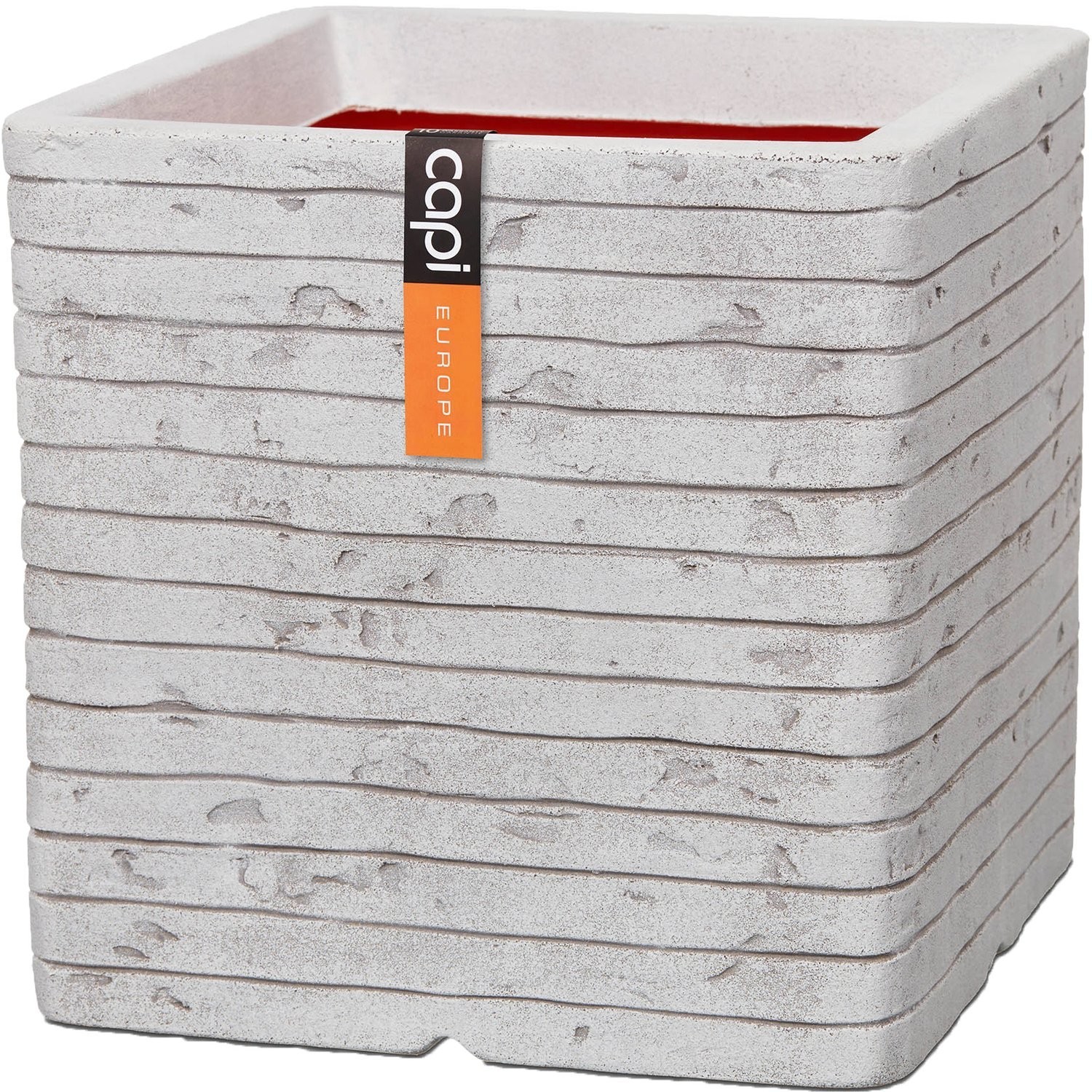 Capi Nature Row Square 40 x 40 x 40 cm Ivory