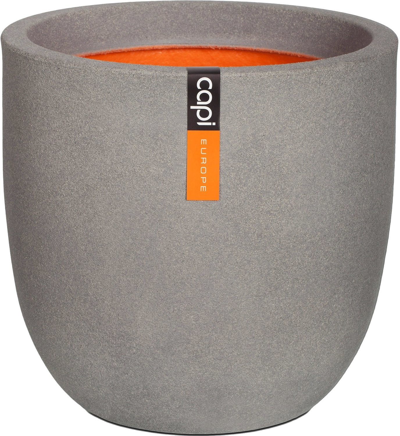 Capi Smooth Round 43 x 41 cm Grey