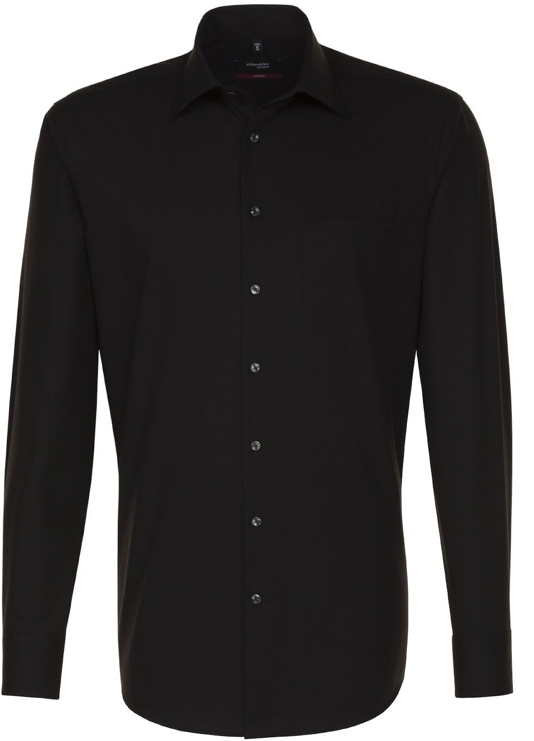 Seidensticker Shirt black (01.001000)
