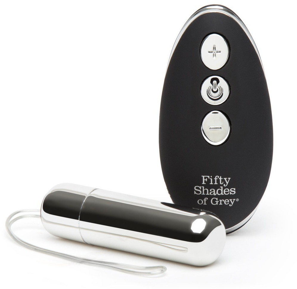 Fifty Shades of Grey Relentless Vibrations Remote Control Bullet Vibrator