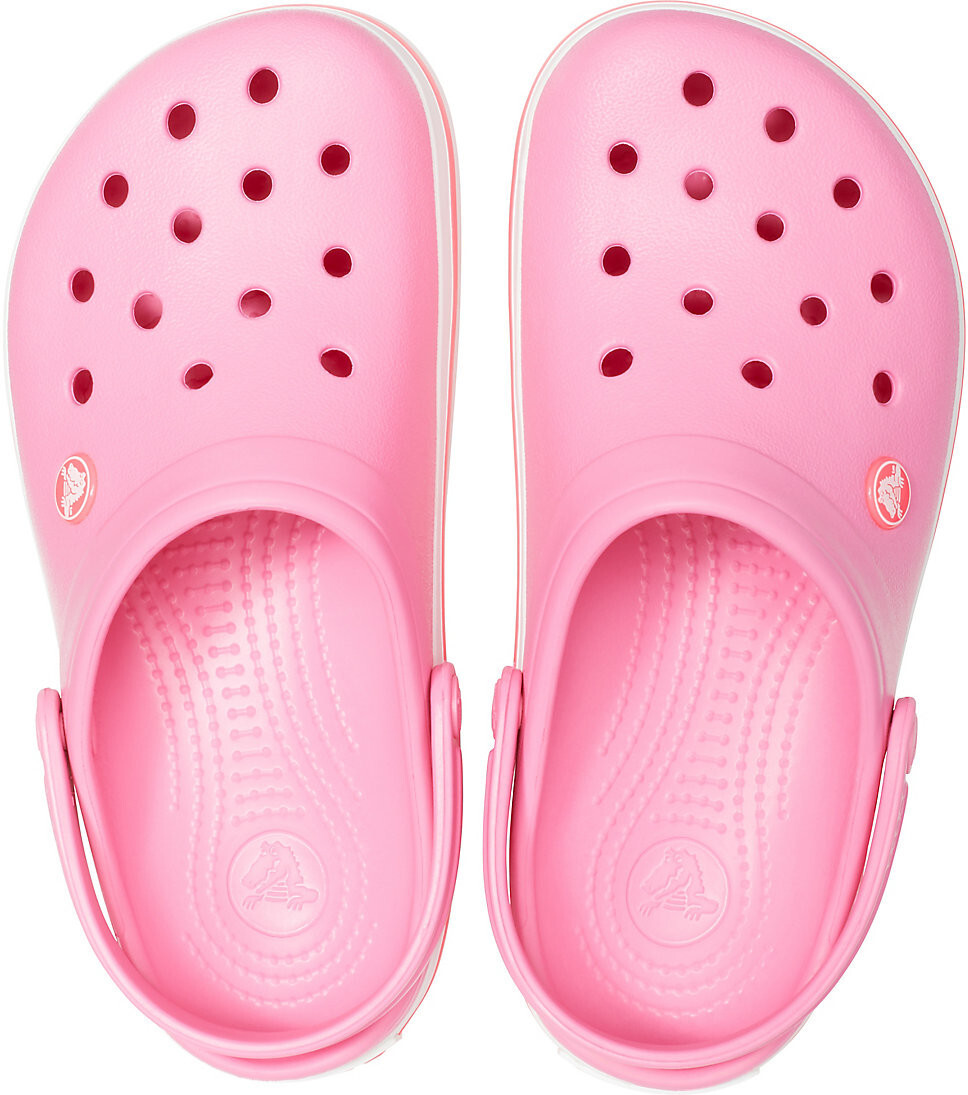 Crocs Crocband pink lemonade white ab 29 99 Preisvergleich bei idealo