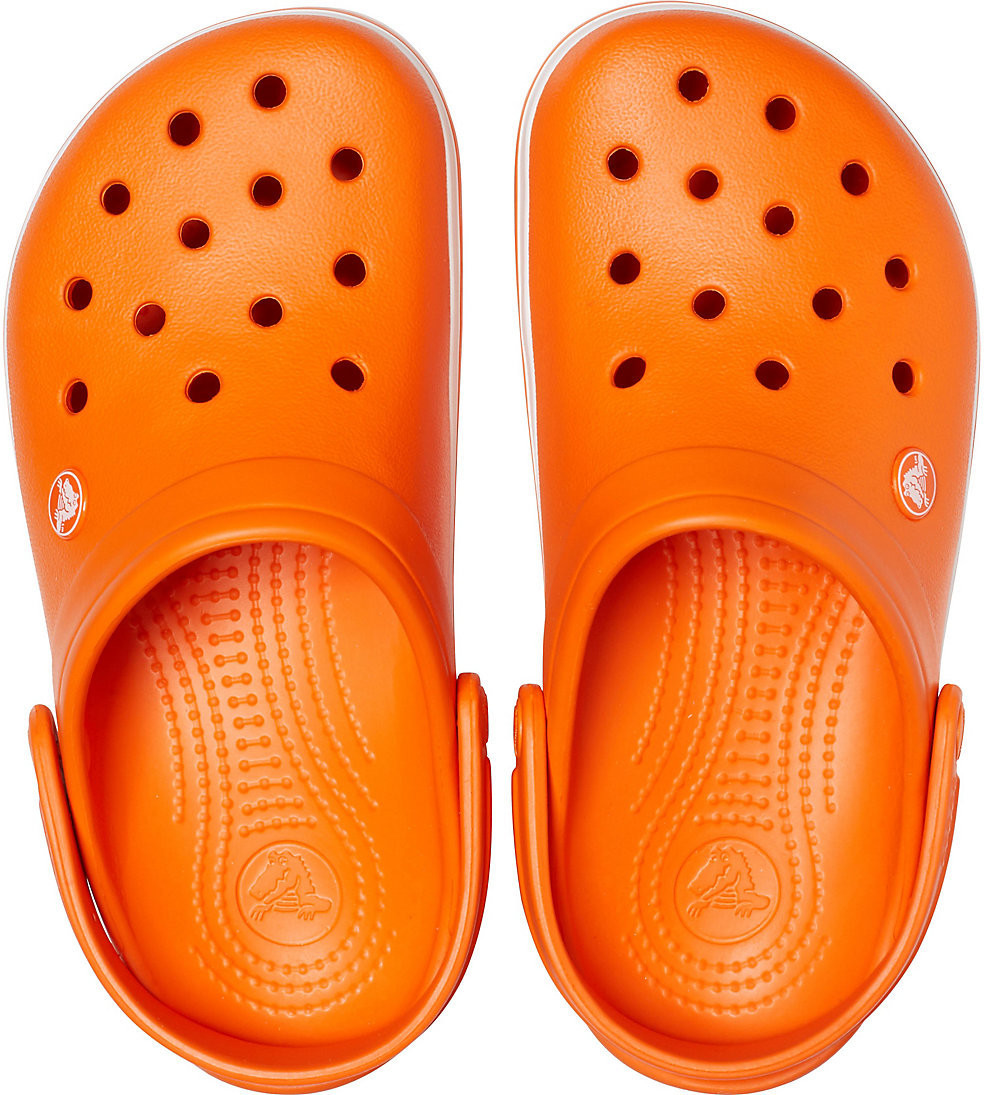 Buy Crocs Crocband orange/white from £33.30 (Today) Best Deals on