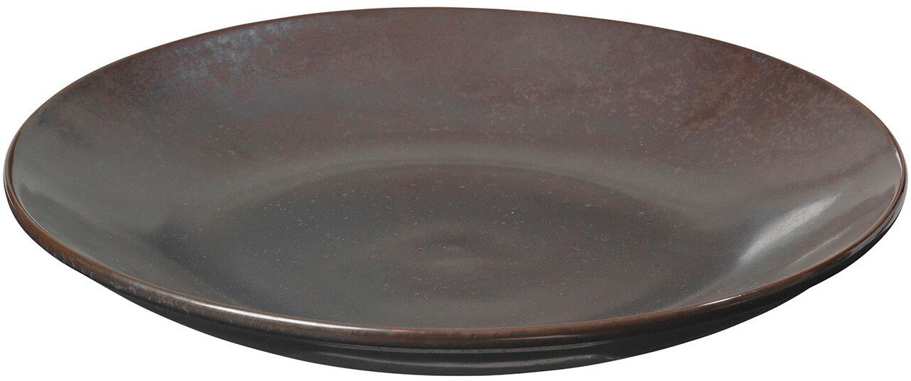 Broste Copenhagen Esrum night pasta plate Ø 29cm grey/brown
