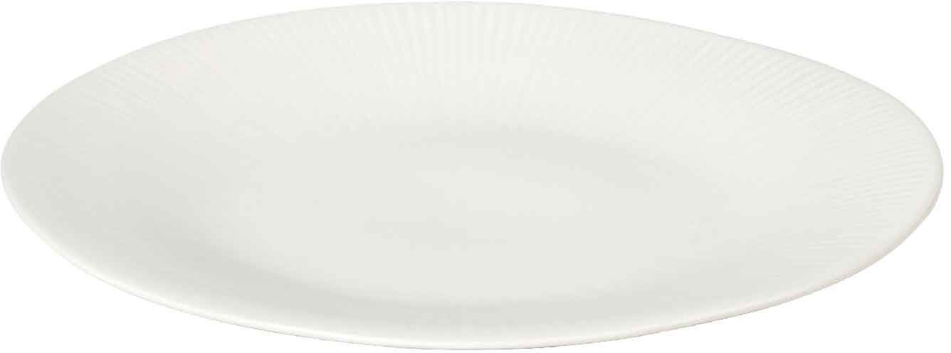 Broste Copenhagen Sandvig Soft White dinner plate (27 cm)