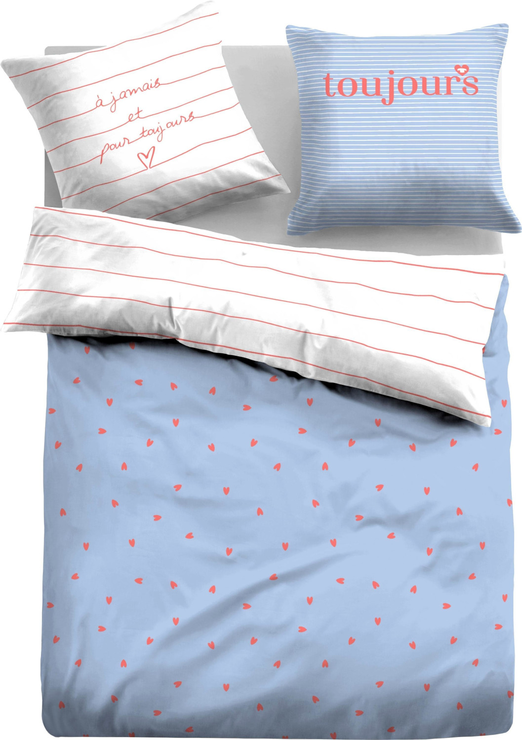 Tom Tailor Hanna 80x80+135x200cm White
