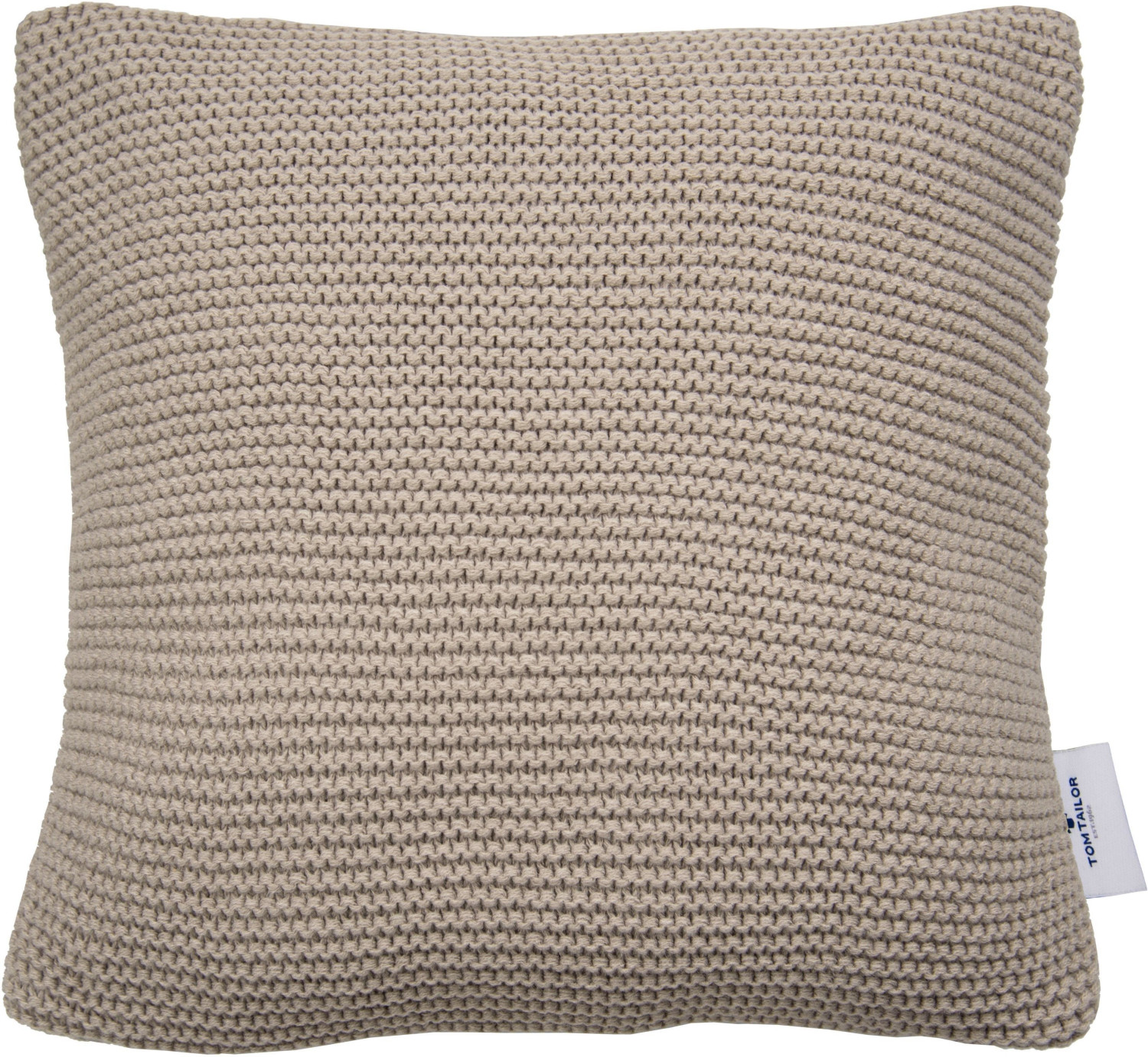 Tom Tailor Plain Knit 45x45cm Mud