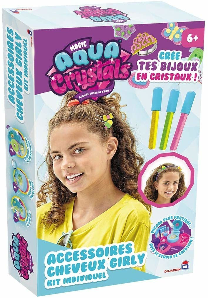 Dujardin Aqua Crystals - Kit individuel accessoires cheveux girly
