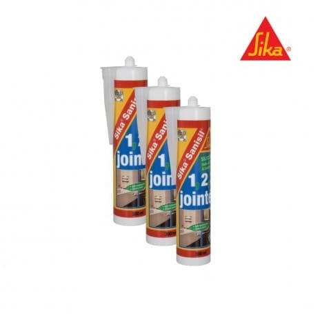 Sika SikaSanisil Silikon (441650x3) - 3 x 300 ml