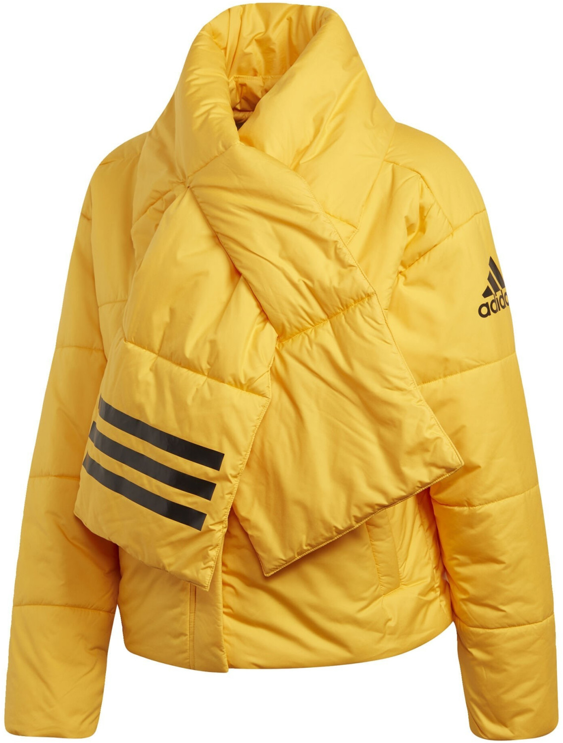 Adidas Women Lifestyle Big Baffle Bomber Jacket active gold (DZ1509