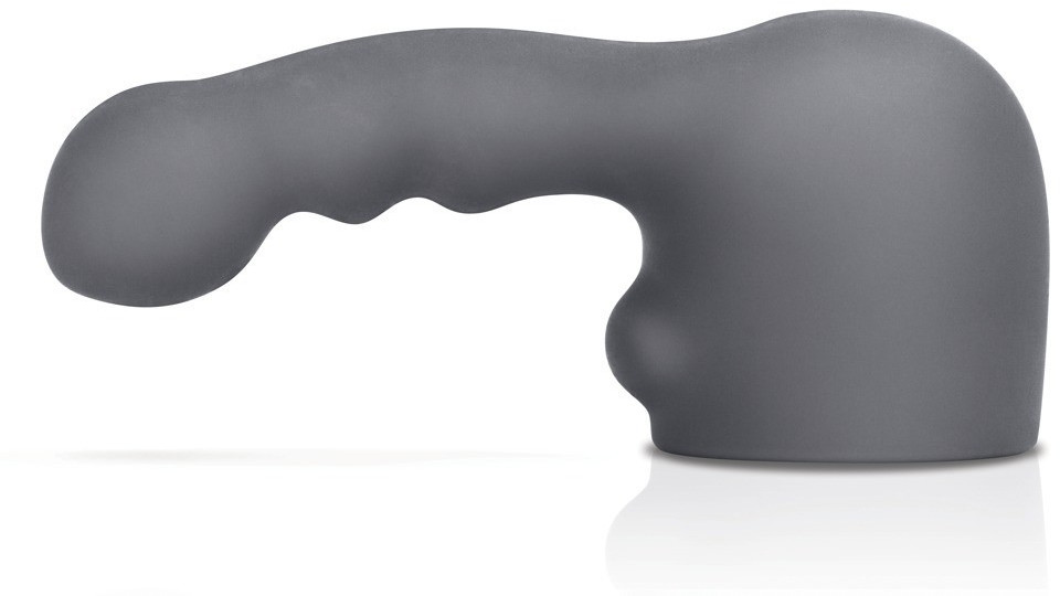 Le Wand Ripple Weighted Silicone Attachment grey