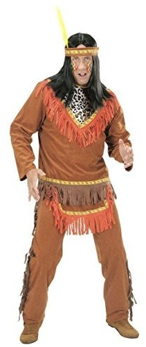 Widmann Indian Coat, Pants, Headband with Feather