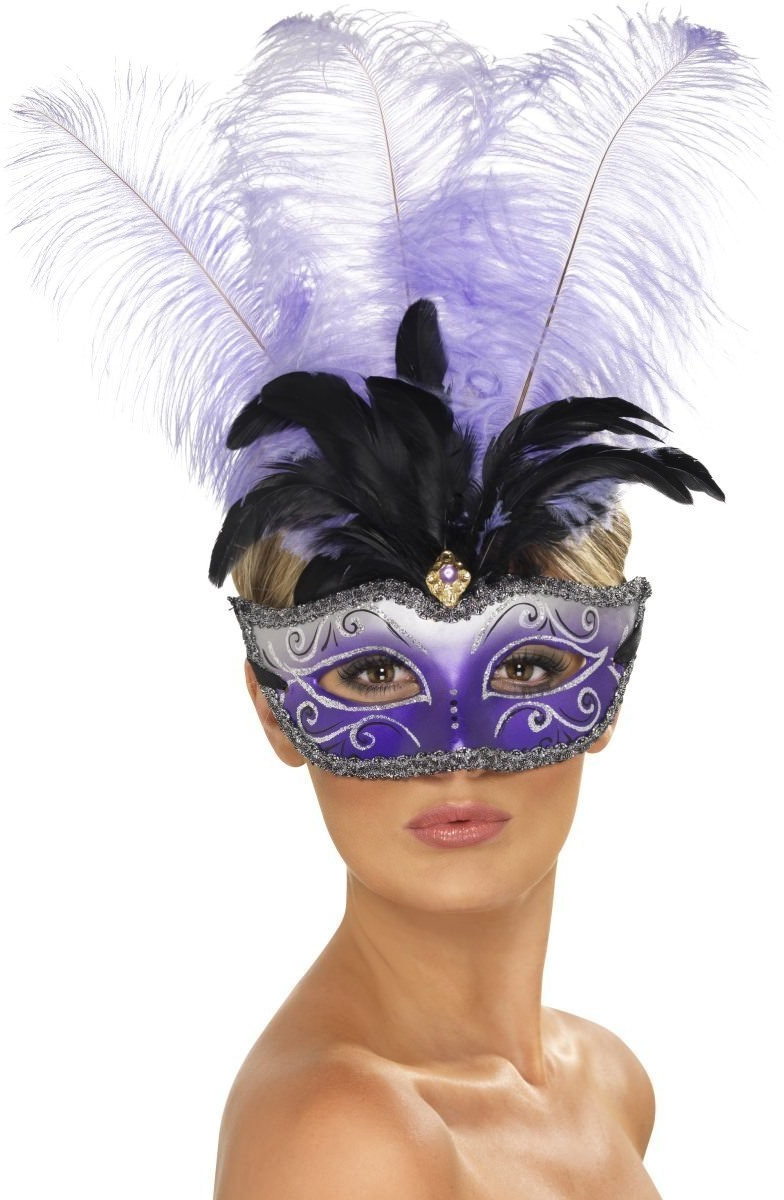 Smiffy's Venetian Colombina Eyemask (39045)