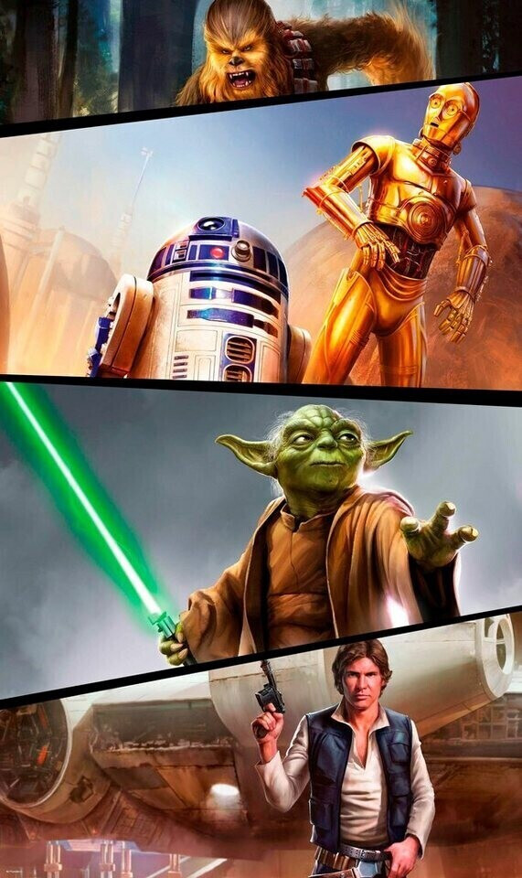 Komar Star Wars Moments Rebels 120 x 200 cm