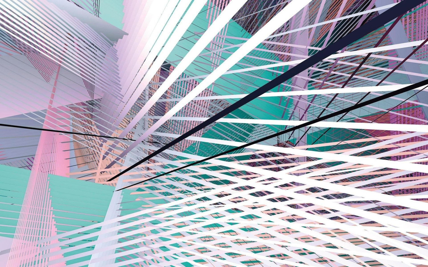 Komar Space Grid Spring 400 x 250 cm
