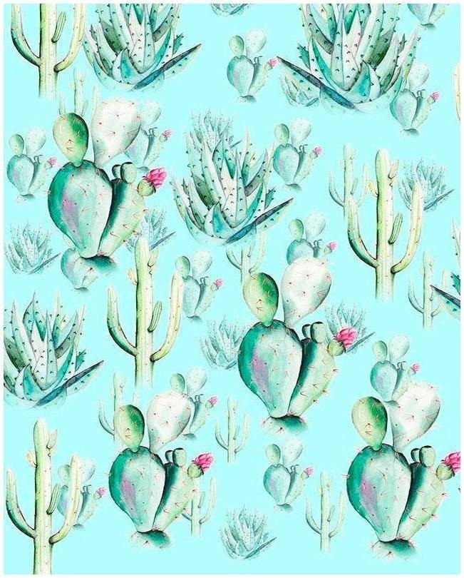 Komar Cactus Blue 200 x 250 cm