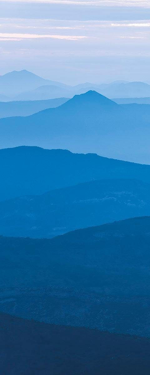 Komar Blue Mountain 100 x 250 cm