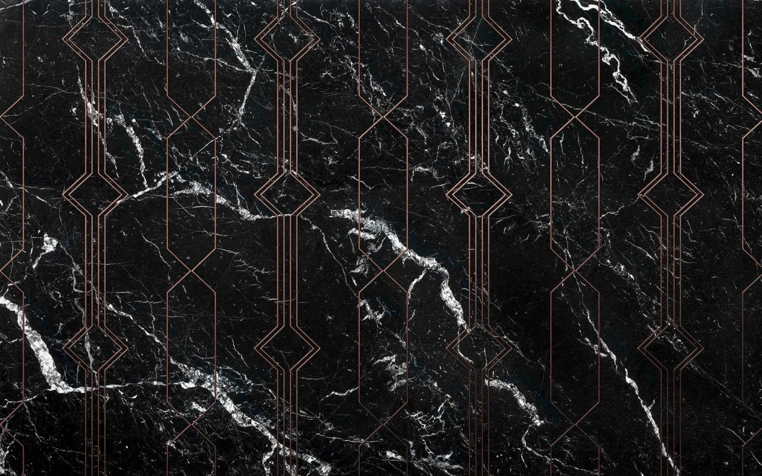 Komar Pure Marble Black 400 x 250 cm