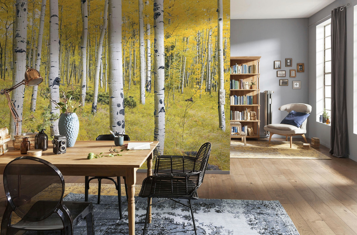 Komar Orange Forest 400 x 250 cm