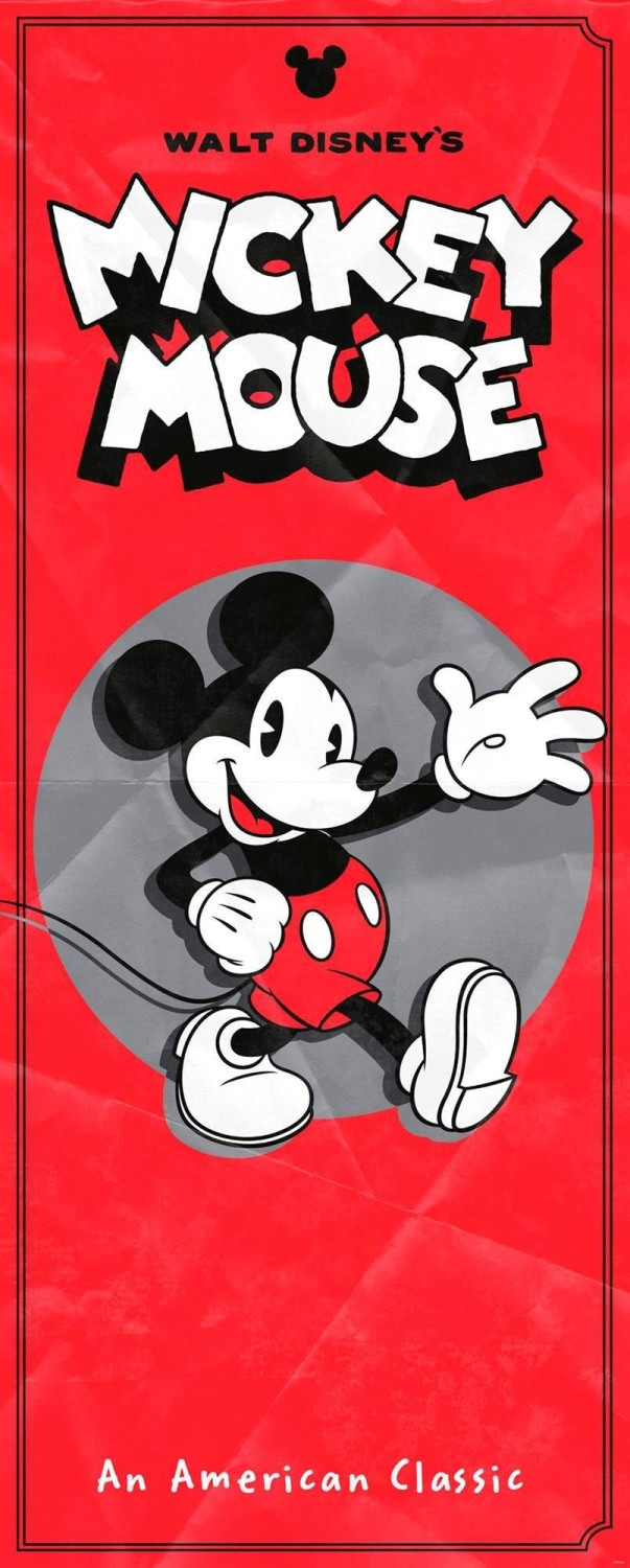 Komar Mickey - American Classic 100 x 250 cm