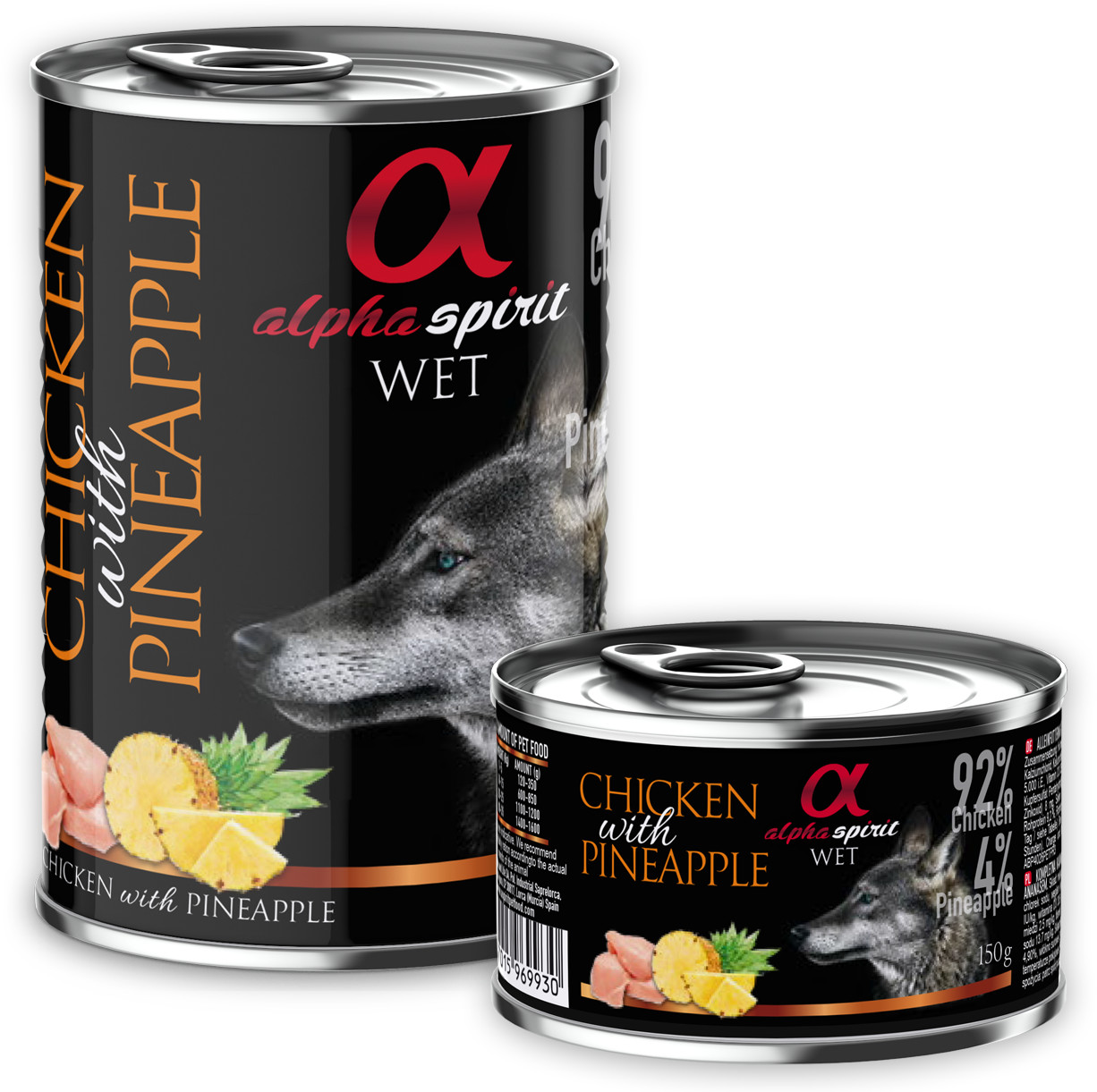Alpha Spirit Wet Food Chicken & Pineapple