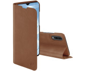 Premium Leder PU Handyhülle Flip Case Wallet Silikon Bumper Schutzhülle Klapphülle für Galaxy A70 SONWO Hülle für Samsung Galaxy A70 Braun
