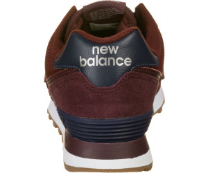 new balance 574 core burgundy