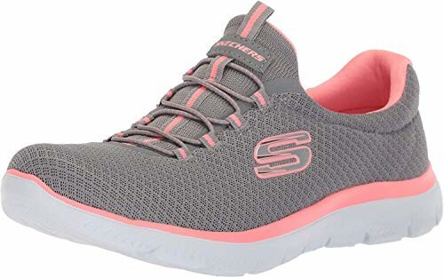 Buy Skechers Summits grey/pink from £54.83 (Today) – Best Deals on ...